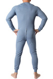 Cellblock 13 Tahoe Snap Up Union Suit w/ Pockets Light Blue M