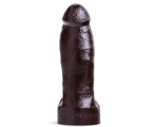 Mr Hankey's Realistic Dildo Thick Dick (BBC) Soft Vac Brown XXL
