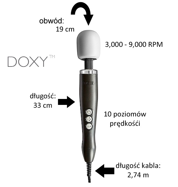 Doxy Original Massager Pink