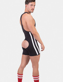 Barcode Backless Singlet Dastin Black S
