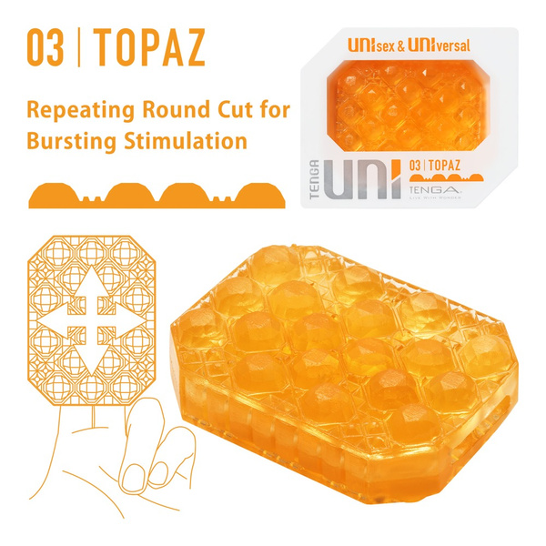 Masturbator Tenga Uni Topaz