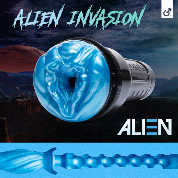 Masturbator Fleshlight Freaks Alien Blue Metallic