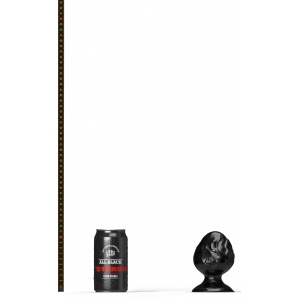 Korek analny Steroid ABS24 The Dumbbell 10 x 8cm All Black