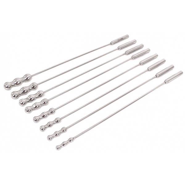 Набір з 8 кулькових зондів для катетера Kiotos Set of 8 Dilator Beads 28cm (7-14mm)