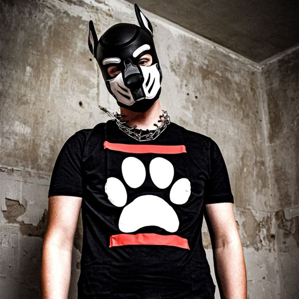 Koszulka z psią łapą Sk8erboy Dog Paw T-Shirt Black XL