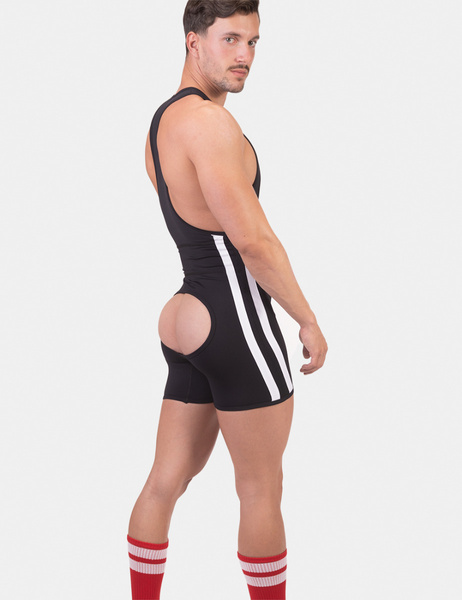 Backless Singlet Dastin Black S Barcode Berlin