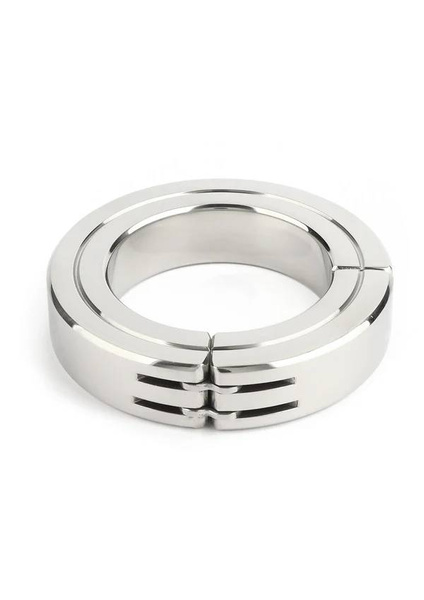 Steel Hinged Magnetic Cockring 50mm Titus