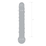 Пряме Скляне Ділдо Callisto Clear S Dildo Glas
