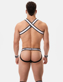 Джокстрапи Jockstrap Top Black-White L Barcode Berlin