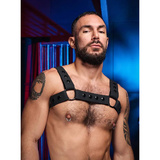 Uprząż silikonowa Slick Silicone Bulldog Harness Black L/XL Mr.S. 