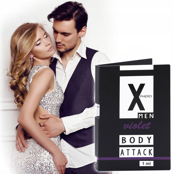 Feromony dla mężczyzn BODY ATTACK Violet for men 1ml
