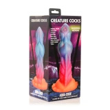 Creature Cocks Aqua Cock Glow-in-the-Dark Dildo