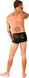 Neoprene Front Zip Shorts Black/Yellow M