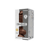 Silexd Silikonowe Dildo 24 cm Brown