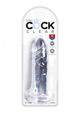 6 Inch Cock Transparant King Cock