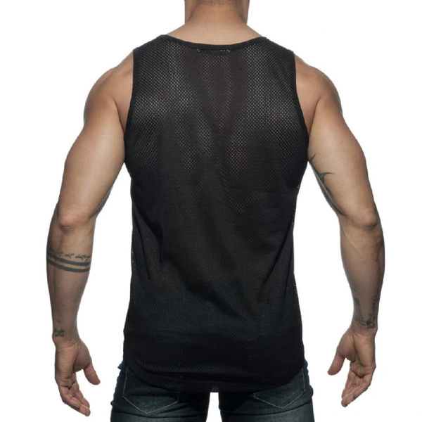 Bezrękawnik Double Stripe Tank Top Black XL Addicted