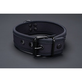 Neo Carbon Black Puppy Collar All Black L-Xxl Mr-S-Leather