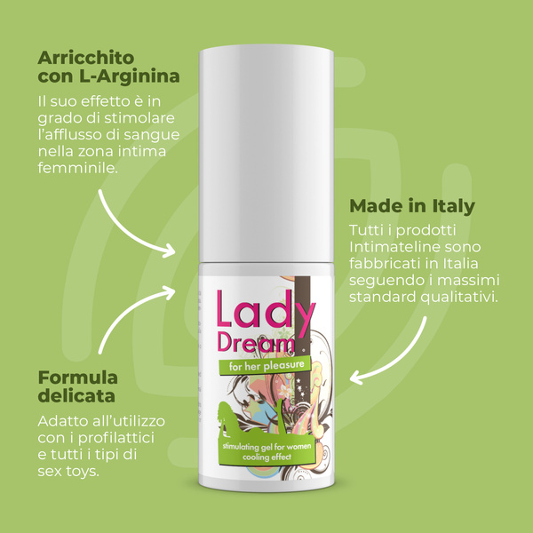 Гель стимулюючий Lady Dream 30 мл IntimateLine