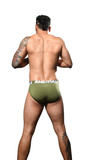 Big Fat Dick Bamboo Brief Olive S Andrew Christian