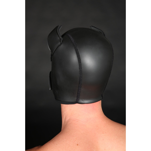 Mr-S-Leather Neoprene Puppy Hood Red M