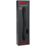 Kink Dual-Flex Silicone Vibrator with Wireless Remote