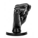Anal plug AB93 Enrico 13 x 10.5cm All Black