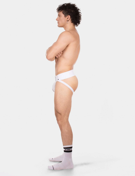 Jockstrapy Jock Rokk White-Black S Barcode Berlin