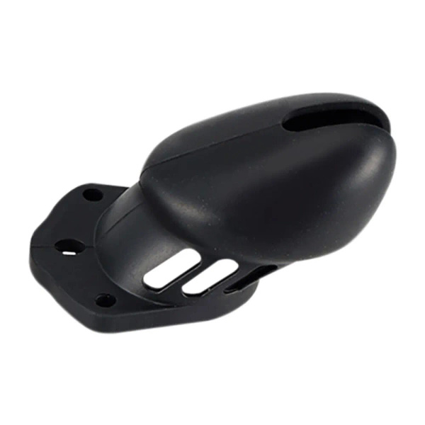 Zestaw Pasów Cnoty Denial Silicone Chastity Cage Set Black Brutus