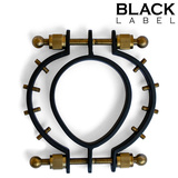  Pussy Clamp 2.0 w. Spikes Black/Gold Black Label 