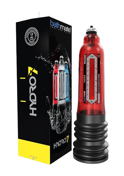 Hydro7 Brilliant Red Pompka Wodna Do Powiększania Penisa Czerwona Bathmate Hydro7 Brilliant Red pompka wodna do powiększania penisa czerwona