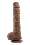 Dildo 25 cm Gender X Flexskin Poseable True Feel Dark