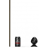 Анальний корок Стероїд ABS24 The Dumbbell 10 x 8см Увесь чорний