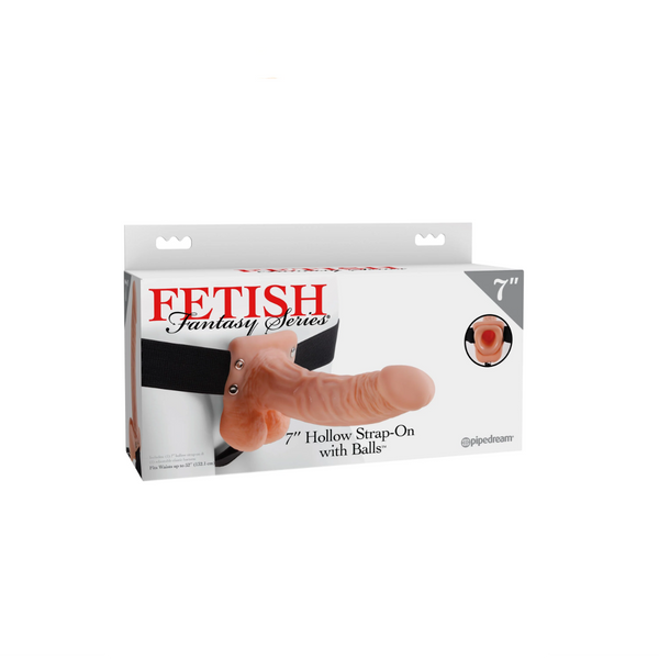 Uprząż Fetish Fantasy Series 7" Hollow Strap-On 