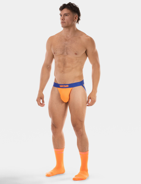 Jockstrapy Jock Arlo Neonorange-Royal M Barcode