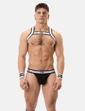 Джокстрапи Jockstrap Top Black-White Xl Barcode Berlin