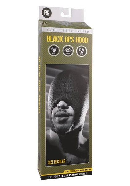 Fort TroFF Black Ops Hood Large Black