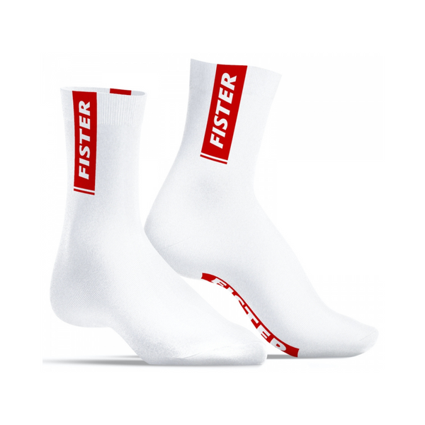 Skarpetki SneakXX Stripe Fister White Socks