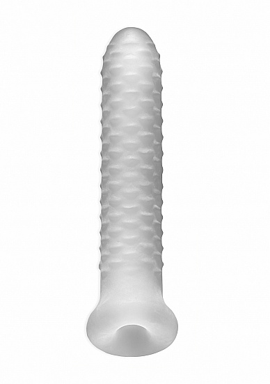 Przedłużka na penisa PF Fat Boy Checker Box Sheath Clear