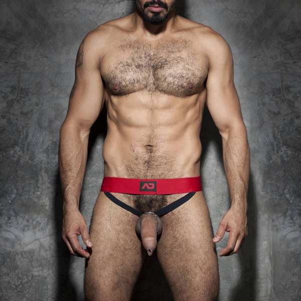 Jockstrapy Fetish Cockring Double Jock Red S/M Addicted