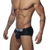 Push Up Mesh Brief Black XL Addicted