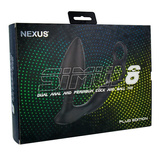 Nexus Simul8 Plug Edition Vibrating Dual Motor Anal Cock and Ball Toy