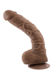 Dildo 25 cm Gender X Flexskin Poseable True Feel Dark