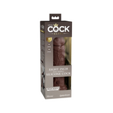 Dildo 20Cm King Cock Elite Dual Density Cock Brown Pipedream