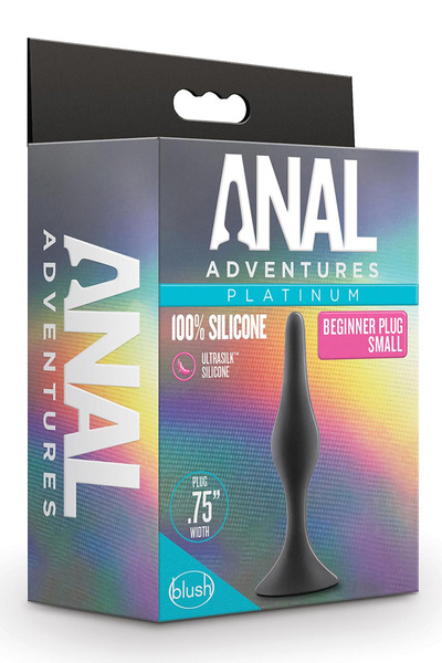 Platinum Silicone Anal Plug Beginner S ANAL ADVENTURES