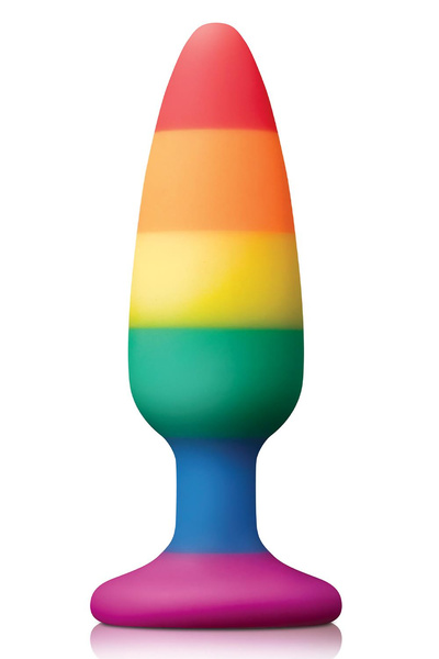 Korek analny Ns Novelties Colours Pride Edition Pleasure Plug M
