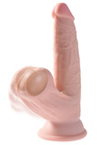 King Cock 3D Cock Swinging Balls 6 Inch