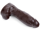 Mr Hankey's Realistic Dildo Thick Dick (BBC) Soft Vac Brown XXL