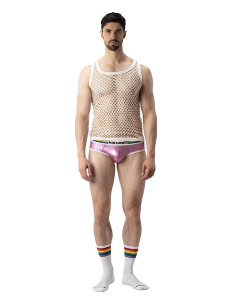 Mesh Tank Top Daniya White M Barcode Berlin