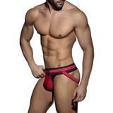 Jockstrapy Fetish Double Stripe Jock Red L Addicted