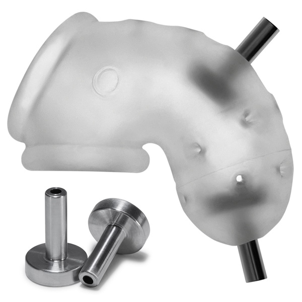  Airlock Electro Air-Lite Vented Chastity Clear Oxballs